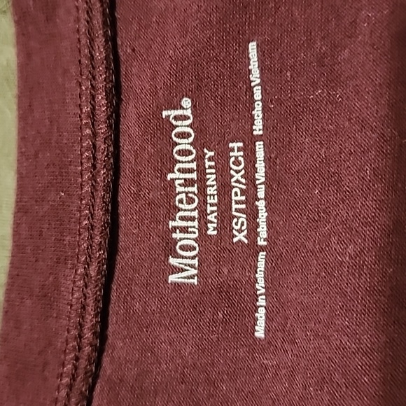 Motherhood Maternity Short Sleeve Shirts Set of Two - Picture 2 of 3